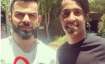 Virat Kohli wears a wedding ring around his neck