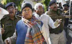 Lalu Prasad was brought to the Central Bureau of