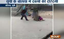 Woman mercilessly beaten up with stick over property