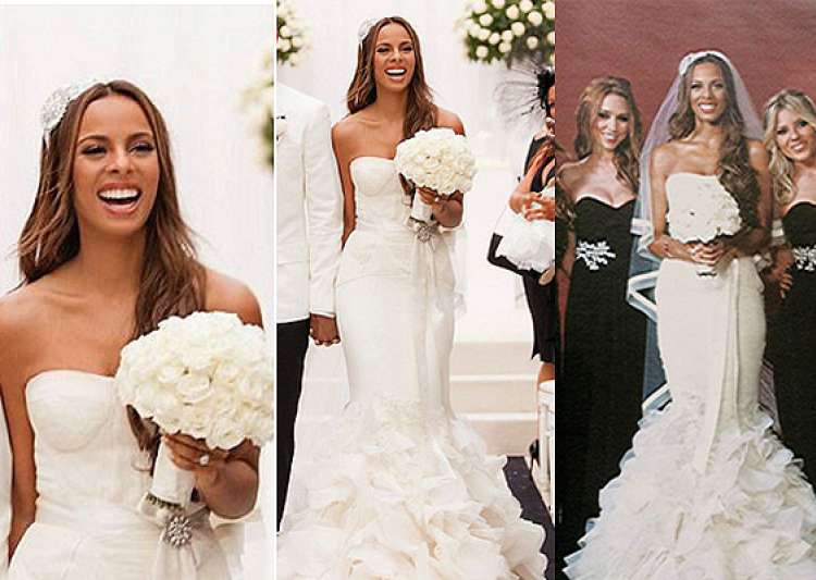 Wedding day was Rochelle Humes&#039; best fashion moment