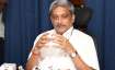 Goa CM Manohar Parrikar