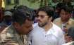 Asansol: Union Minister Babul Supriyo being stopped by