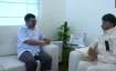 Delhi Chief Minister Arvind Kejriwal with TDP chief