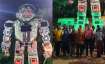 ITI Berhampur students create 30-feet-high e-waste sculpture of robot