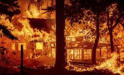 California largest wildfire, California largest wildfire photos videos, houses destroyed California 