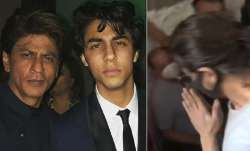 Shah Rukh Khan meets son Aryan in jail