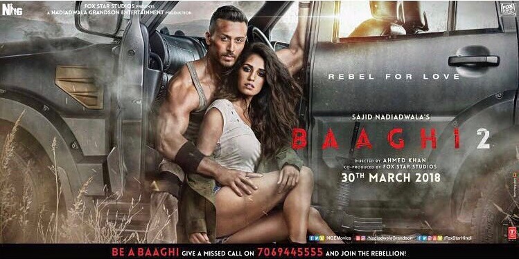 The trailer of Baaghi 2 will be out at 3 pm today. Stay tuned with us for more updates. 