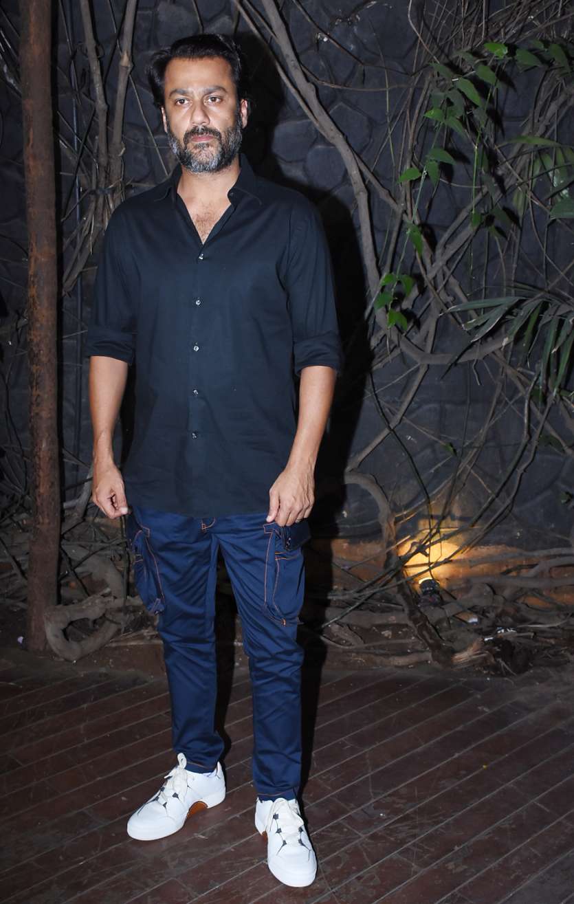 Director Abhishek Kapoor at Kedarnath wrap up bash.