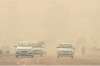  A thick haze engulfed Delhi on Thursday as it recorded