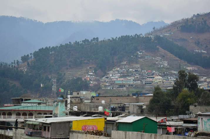 Balakot town in Pakistan's north-western Khyber Pakhtunkhwa